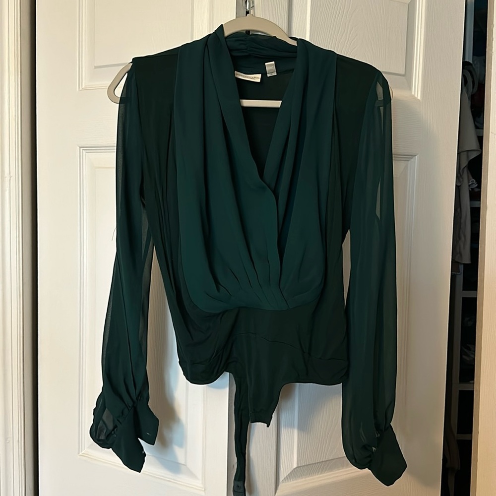 Green bodysuit